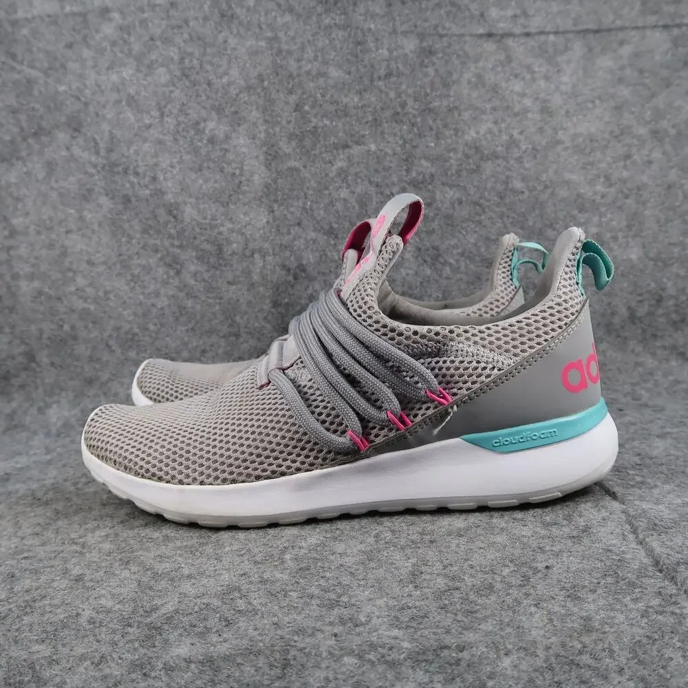 Adidas Shoes Youth 6 Sneakers Lite Racer Adapt Slip On Athletic Casual Gray Pink_4